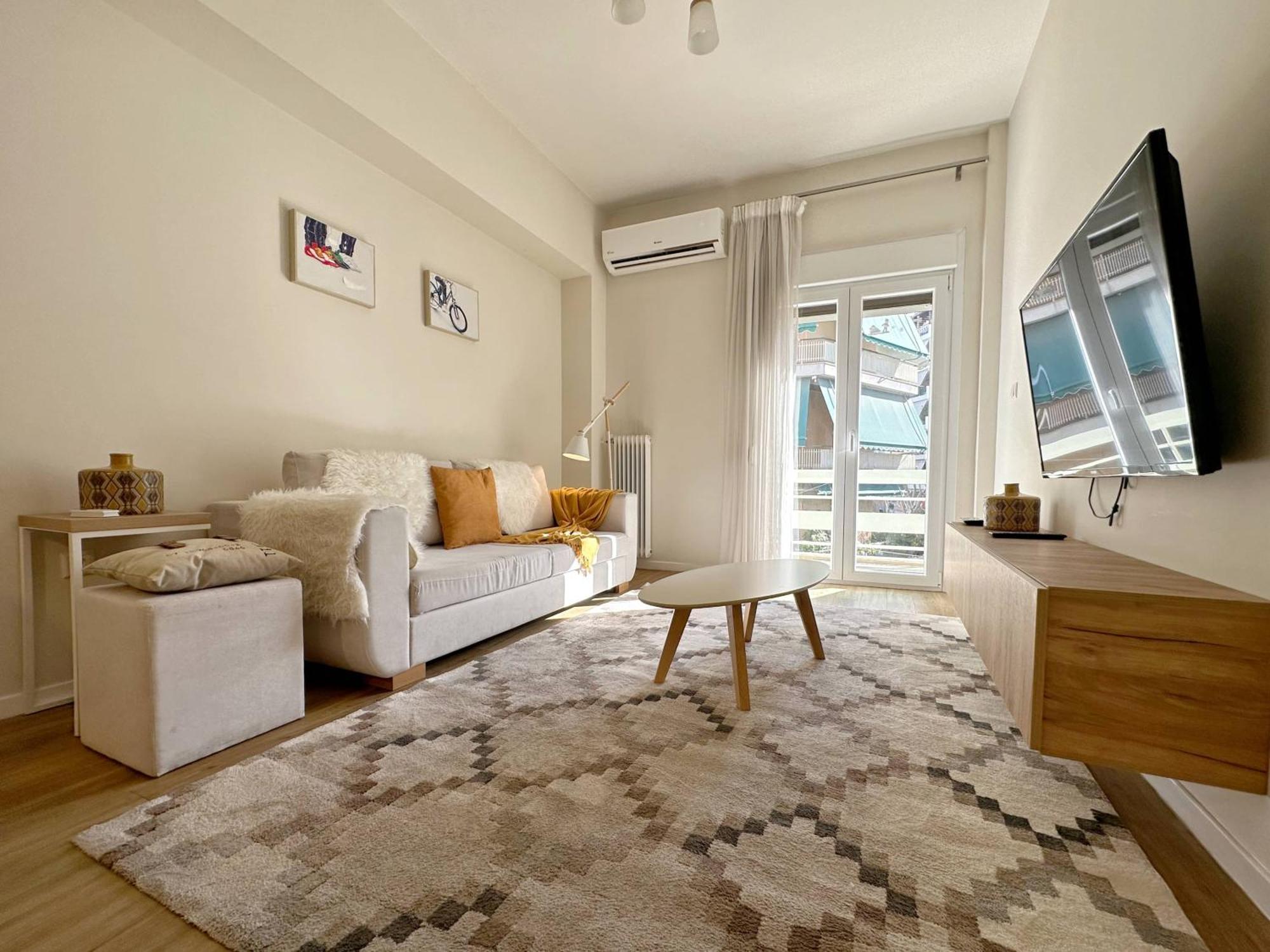 Wsd Luxury New Stylish 2Bd Apartment -Balcony With City View アテネ エクステリア 写真